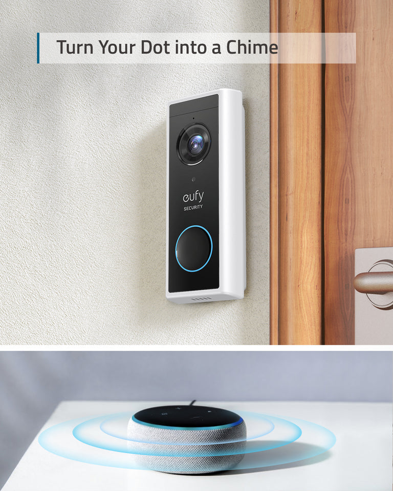 eufy security smart video doorbell camera 2K (Battery-Powered)