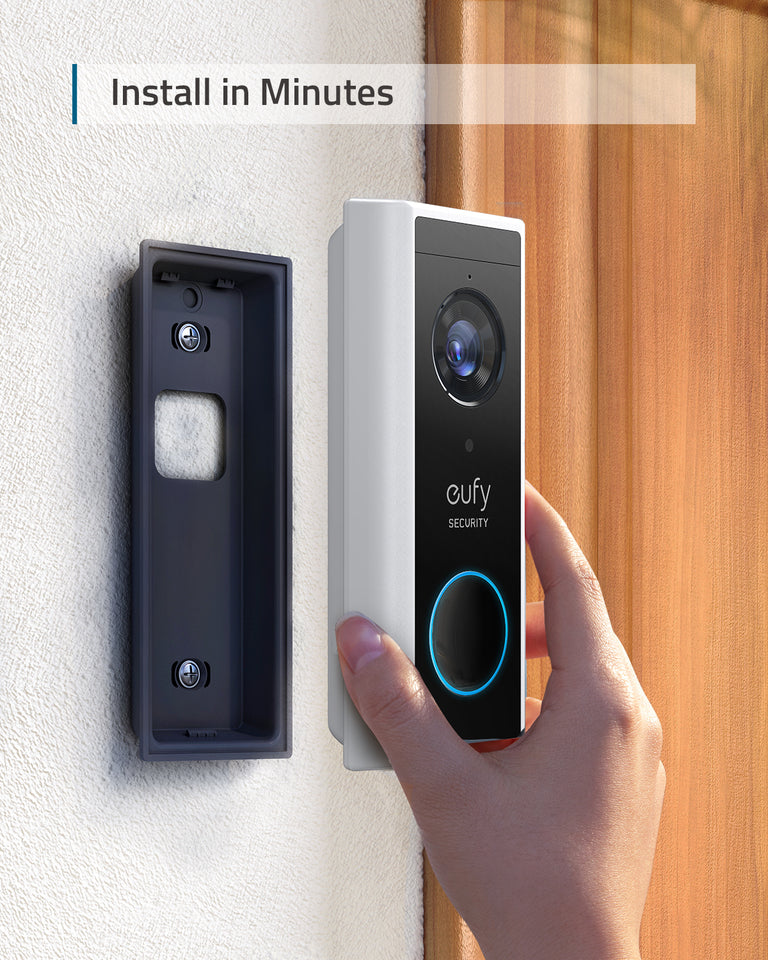 eufy security smart video doorbell camera 2K (Battery-Powered)