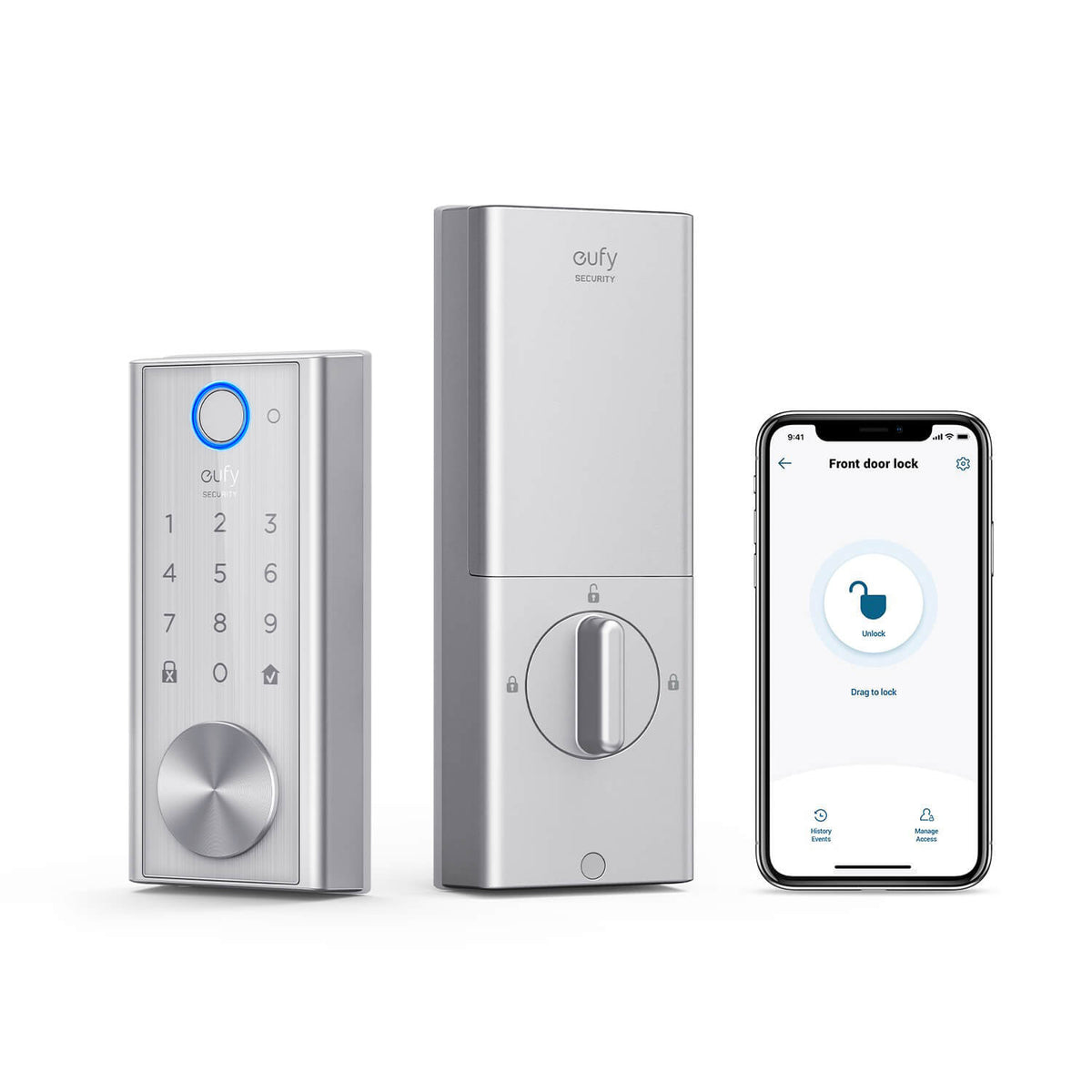 eufy smart lock Touch & Wi-Fi silver